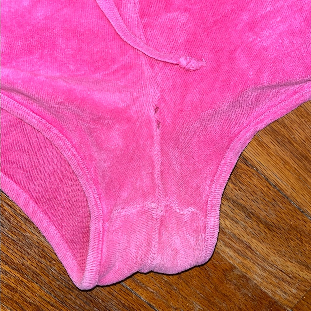 Used juicy couture black label hot Pink Set - Hoodie, Joggers & Shorts - Picture 3 of 16